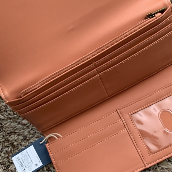 Universal Thread Trifold Wallet in Peachy Pink - Picture 6 of 12